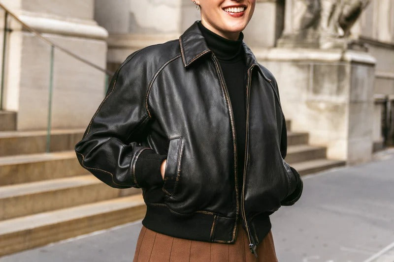 Leather Major League Jacket