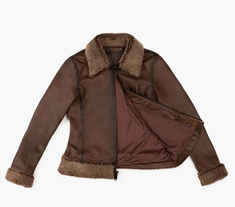 Leather Flight Jacket