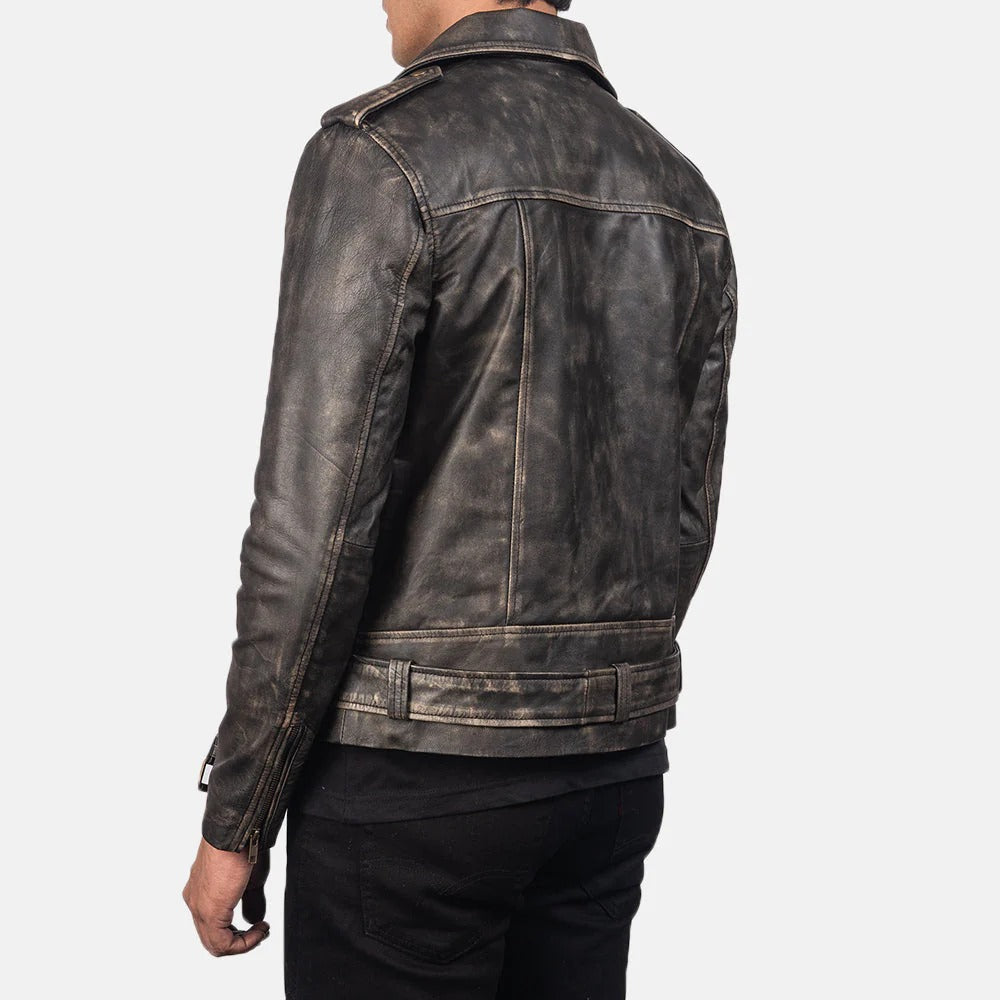 Vintage Streetwear Leather Jacket