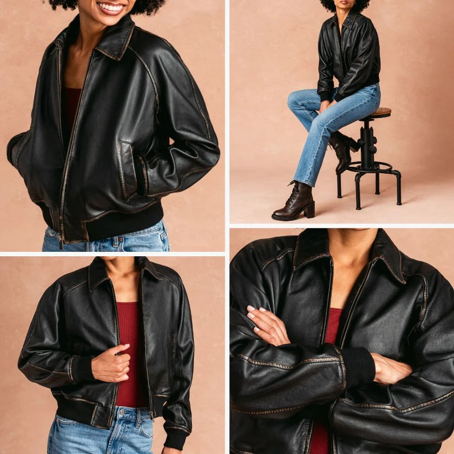 Leather Major League Jacket