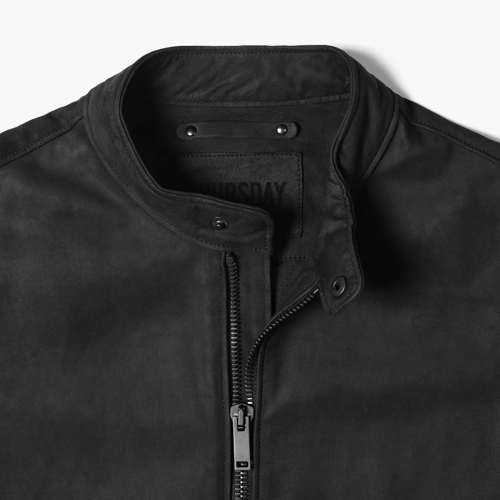 Premium Genuine Leather Bomber Jacket
