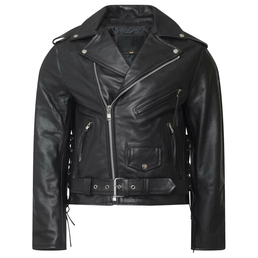Western Men’s Cowhide Leather Jacket